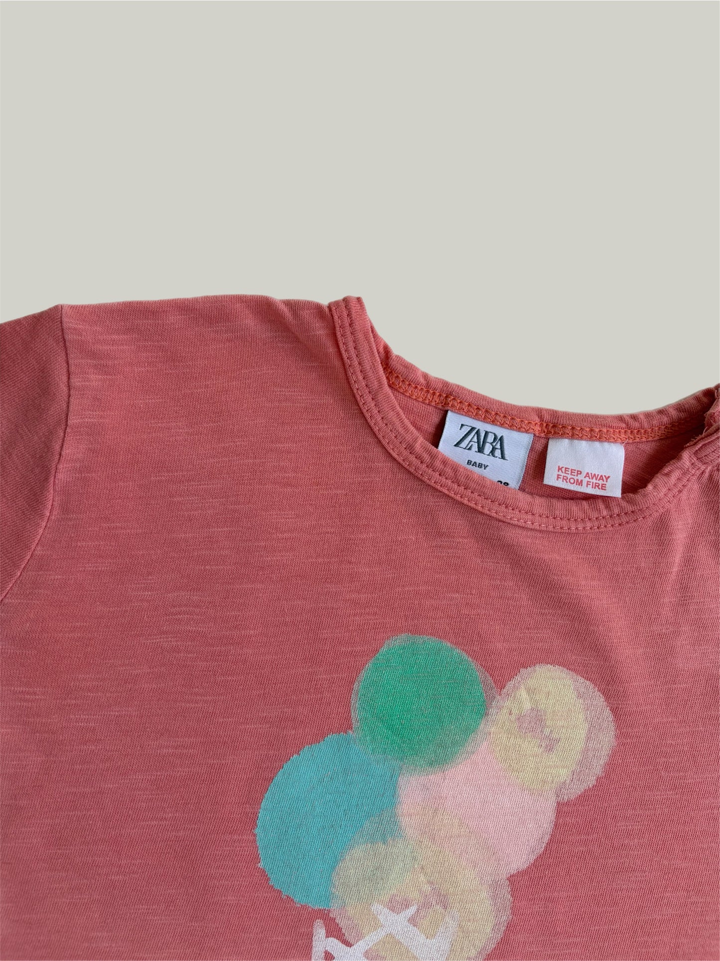 Like New Zara Cotton T-Shirt