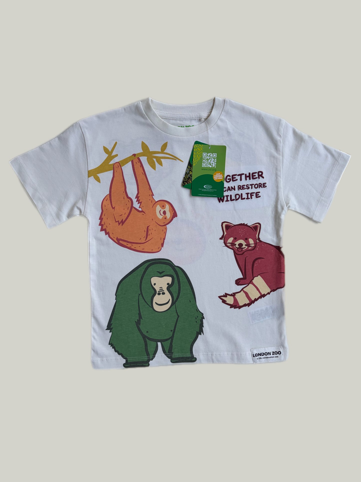 Brand New Next London Zoo Cotton T-Shirt