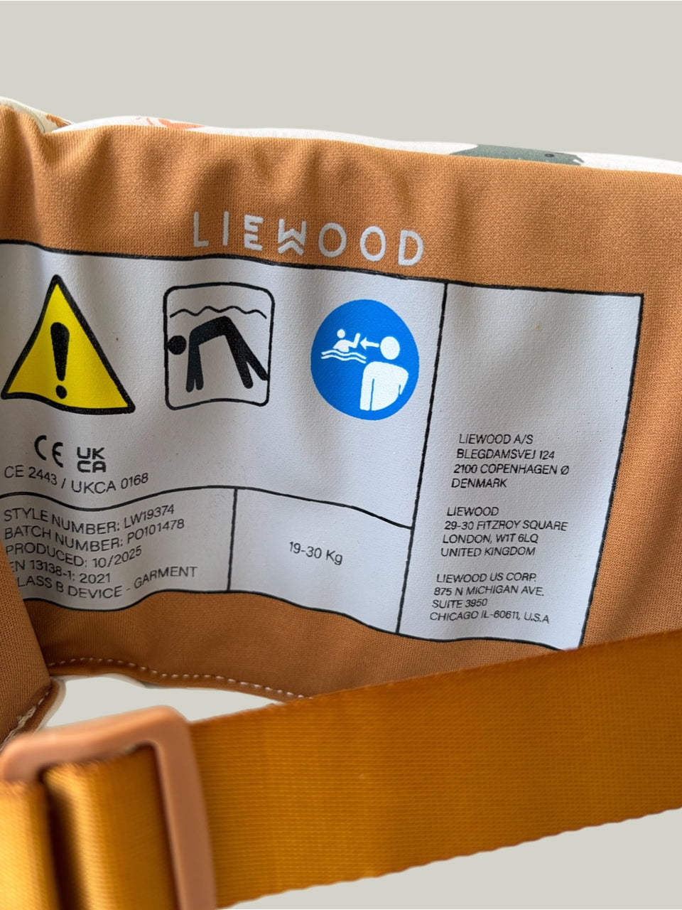 New With Tags Liewood Swim Belt 3 to 6 Years - 19 kg to 30 kg