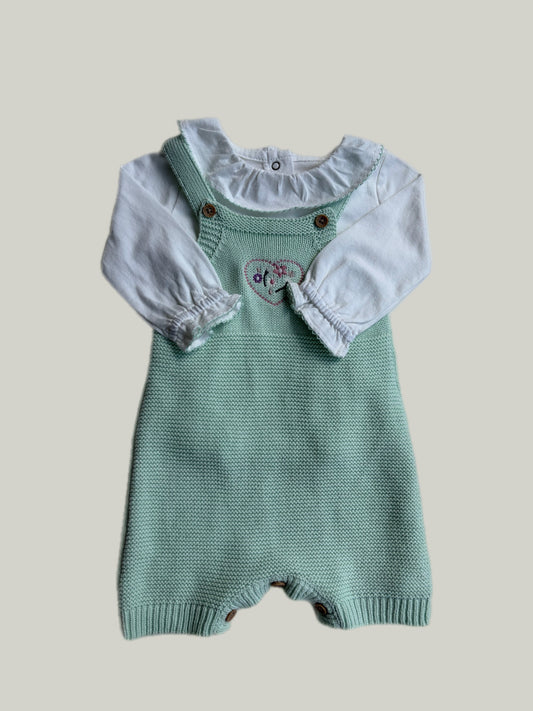 Brand New Little Nutmeg Baby Girl Set