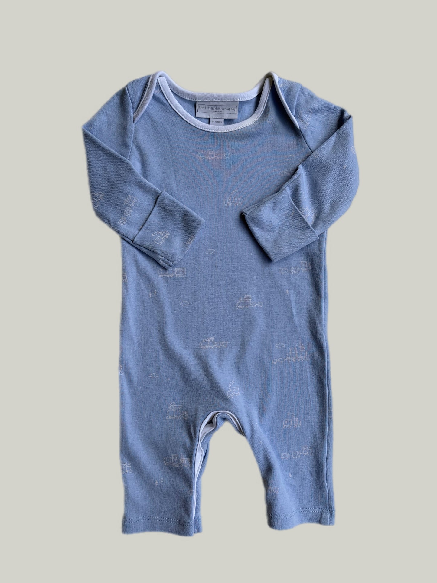 Like New Organic Cotton Little White Company London Sleepsuit