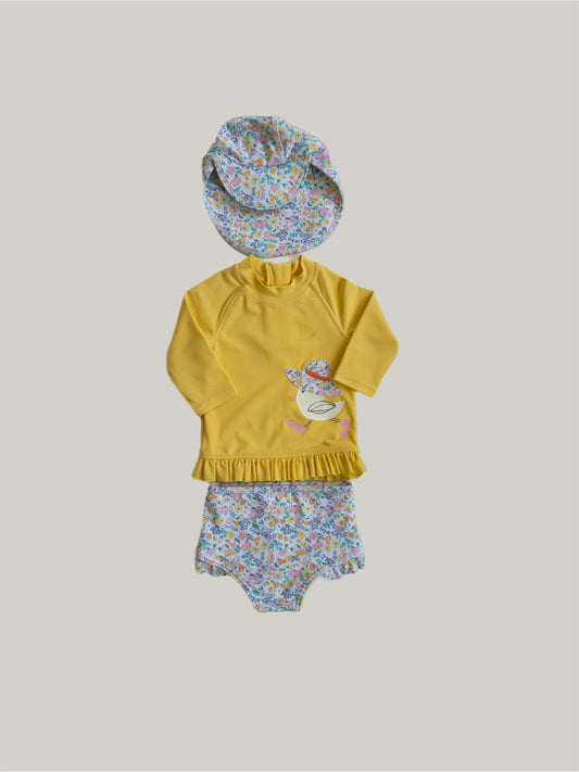 New M&S 3 Pieces Swim Set 2 to 3 Years