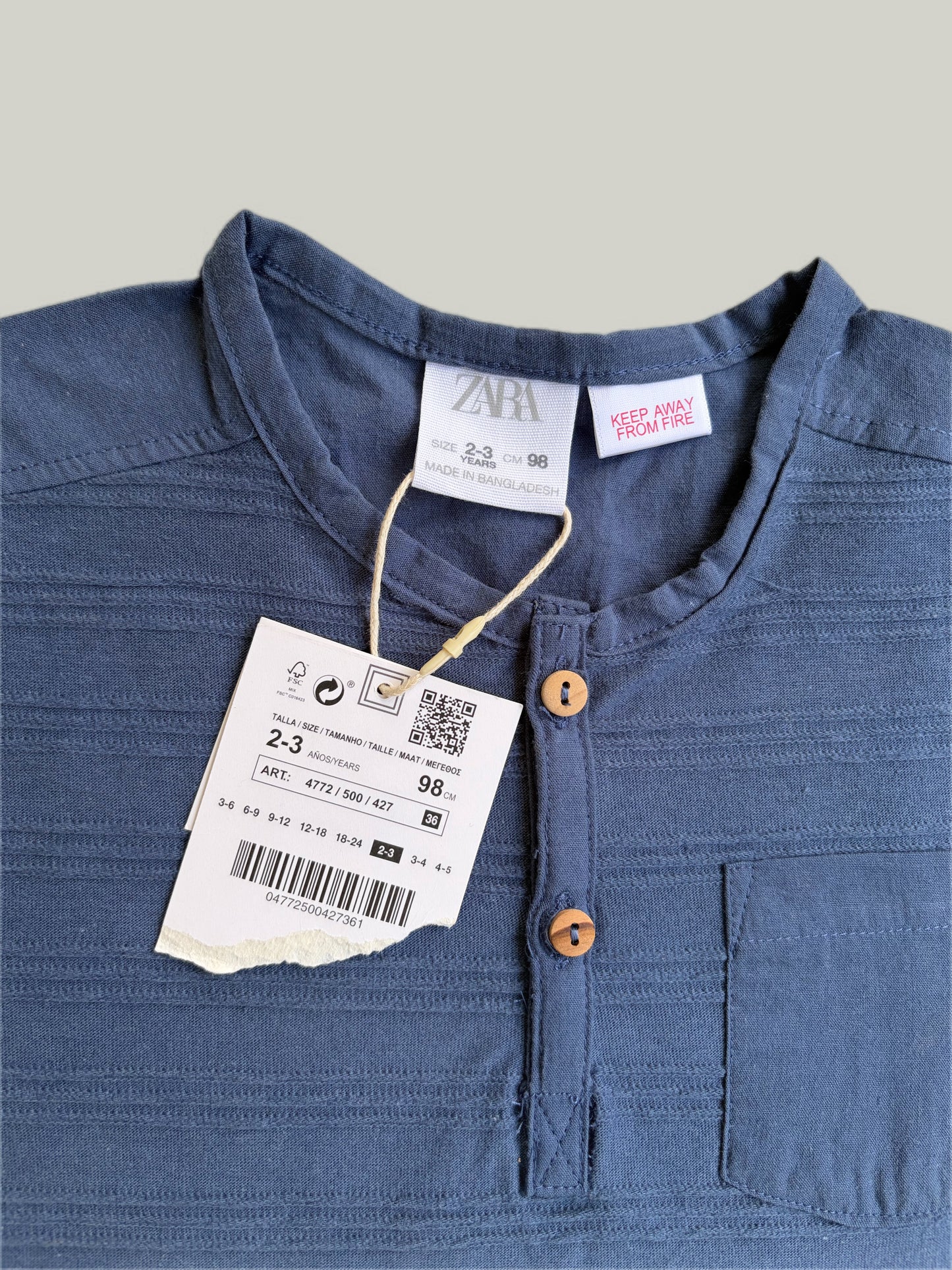 Brand New Zara Cotton T-Shirt