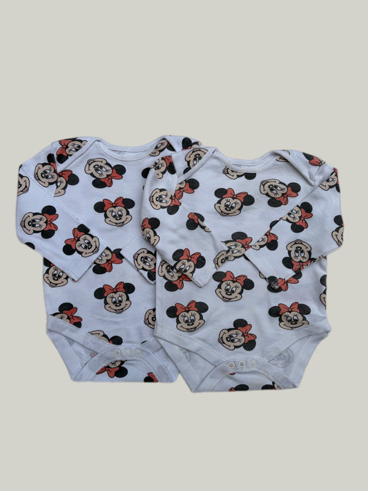 Good Condition Primark Cares Cotton bodysuits 2 Pack