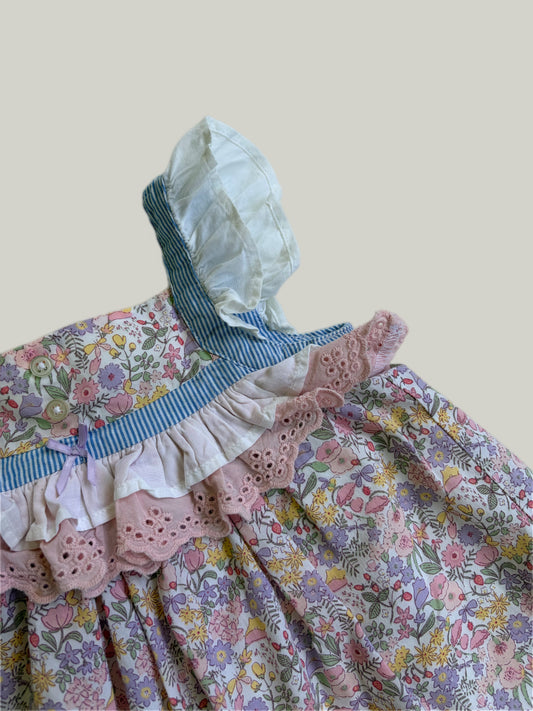 Like New Next Baby Cotton Floral Set