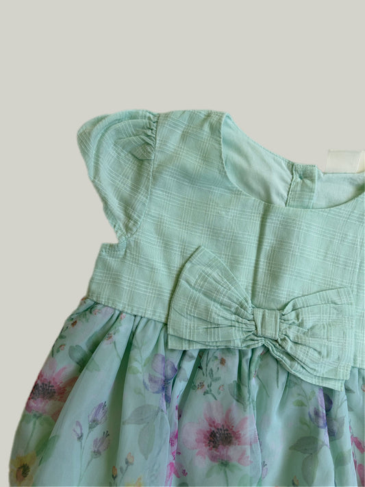 Like New Next Baby Floral Romper