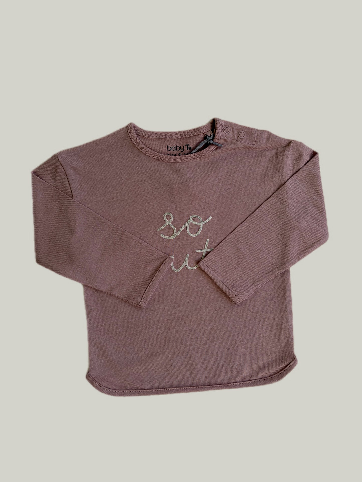 Brand New Baby TU Cotton Long Sleeve Shirt