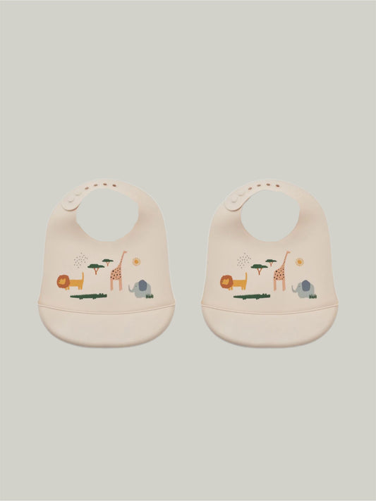 Brand New Liewood Silicone Bib 2 Pack