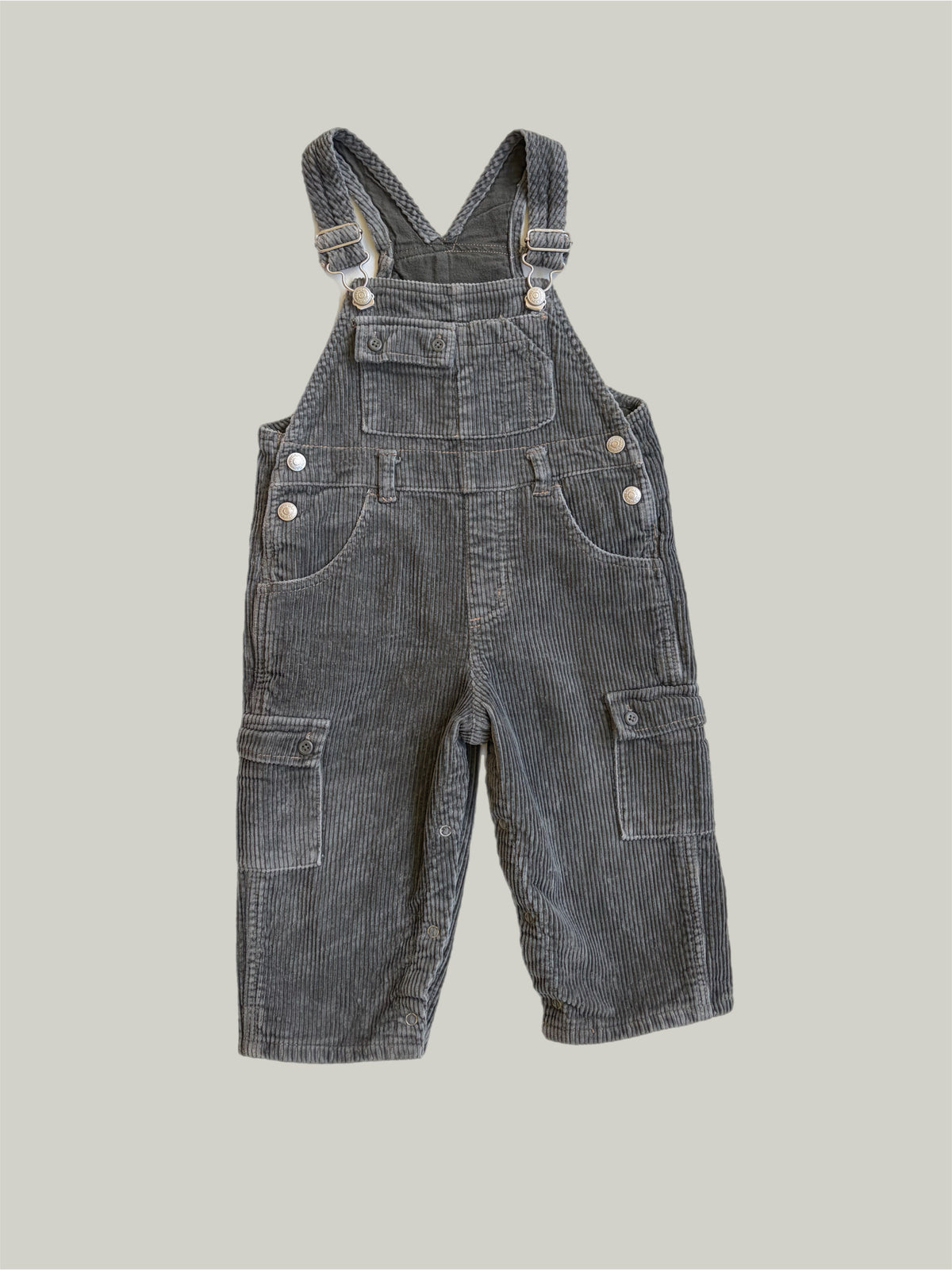 Like New Gap Cotton Dungarees 18 to 24 Months