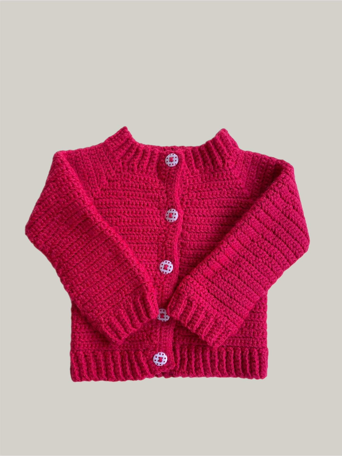 Brand New Handmade Baby Girl Sweater