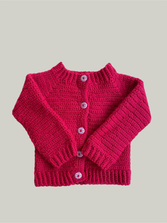 Brand New Handmade Baby Girl Sweater