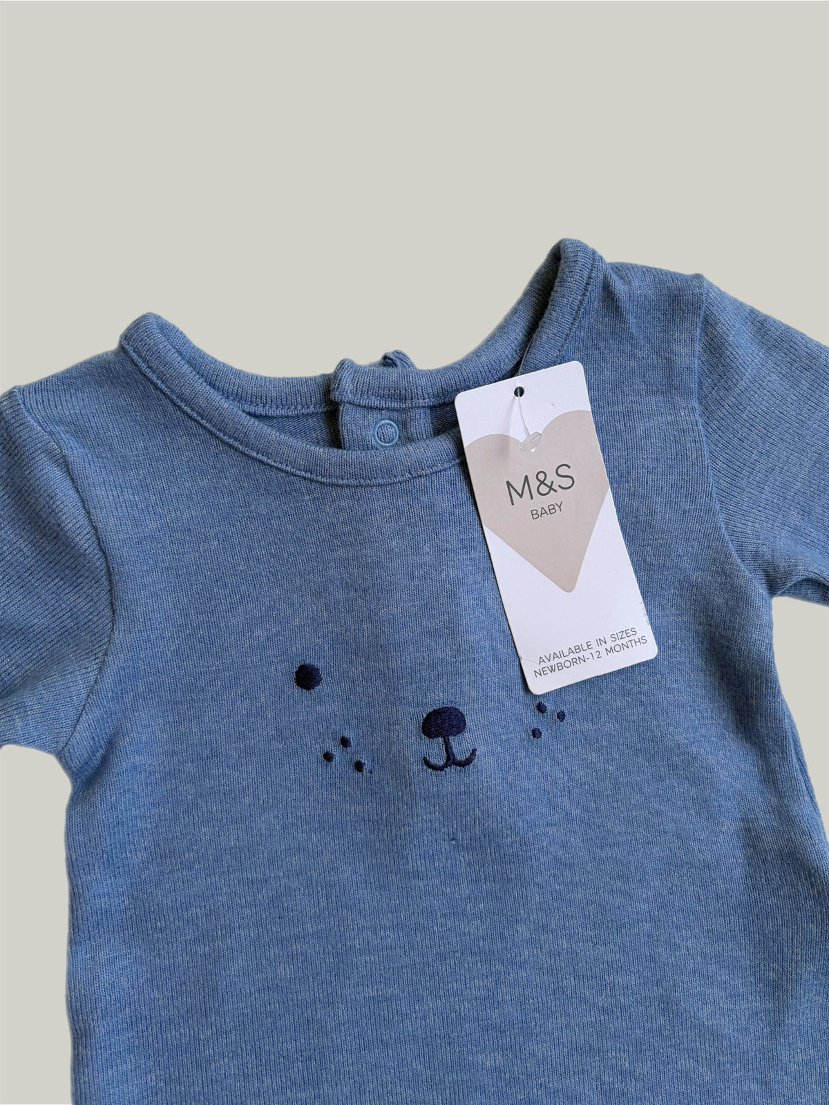 New with tag Newborn M&S All in One