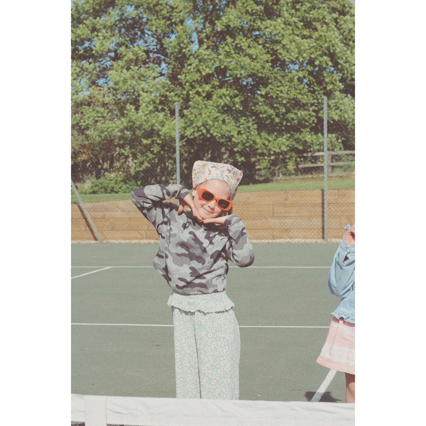 Kids Luxury Silk Headscarf 'Florencia' made in Kenya