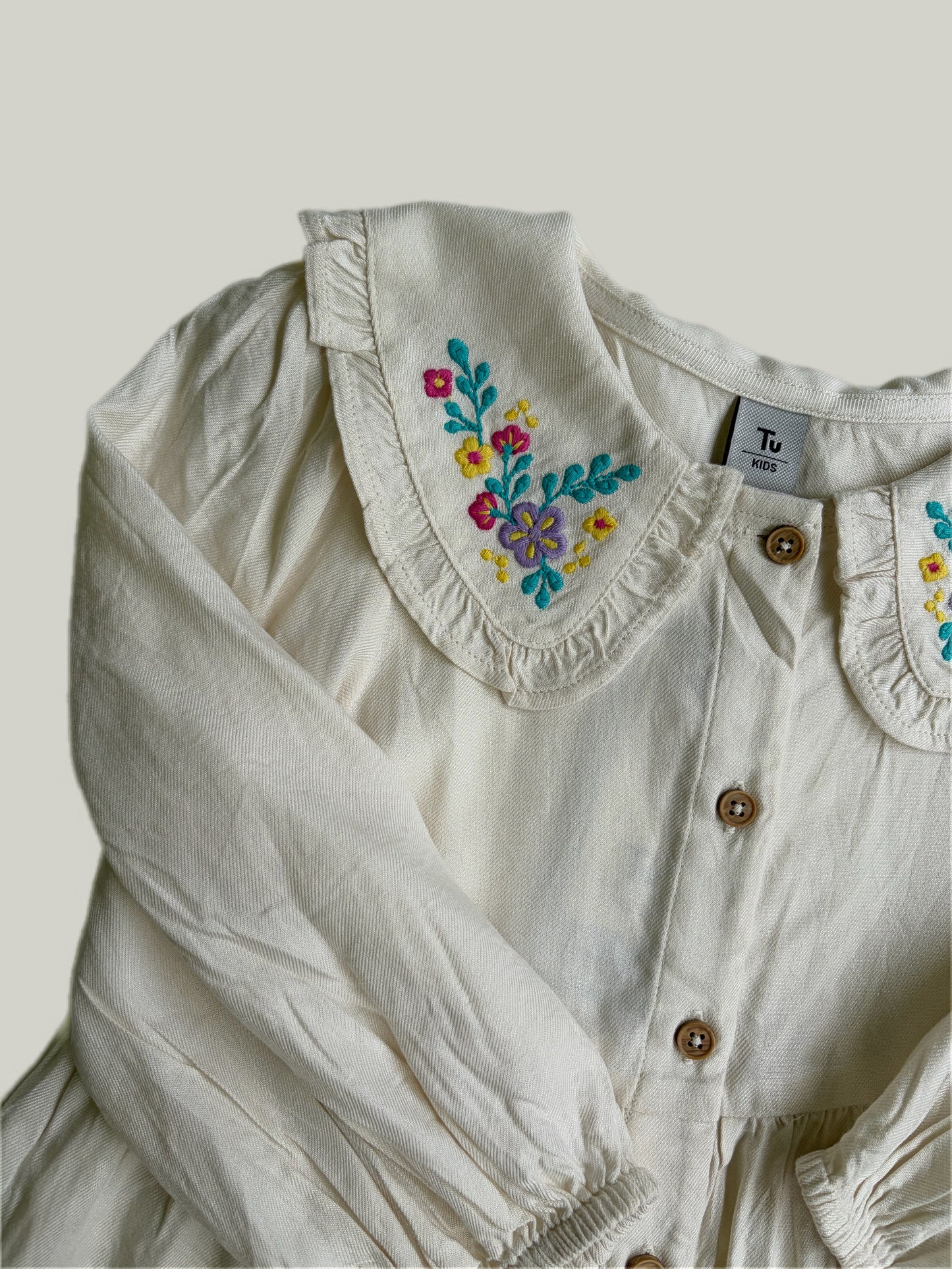 Brand New TU Kids Cream Blouse