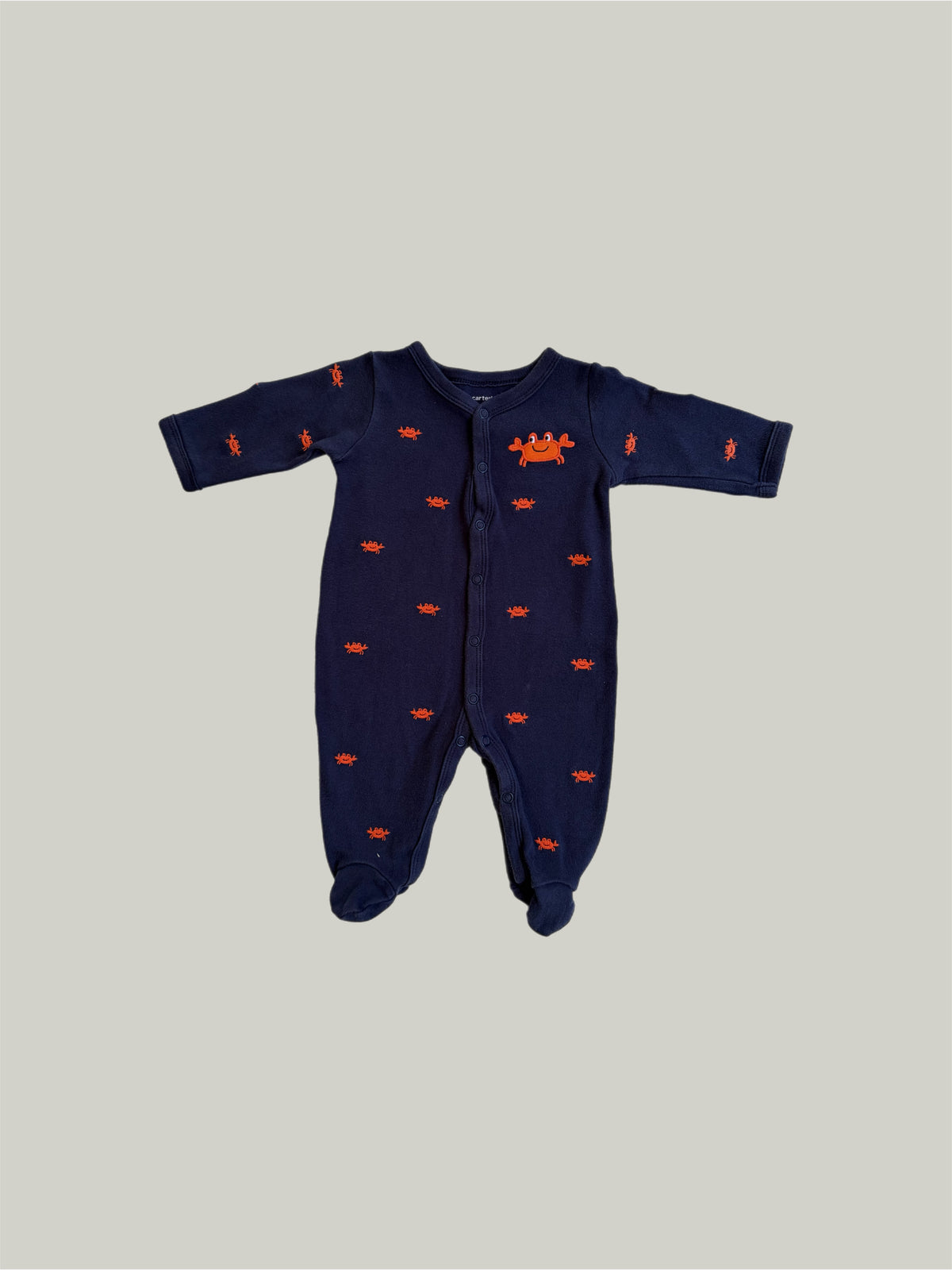 Excellent Condition Carter's Cotton Sleepsuit  1 to 3 Months