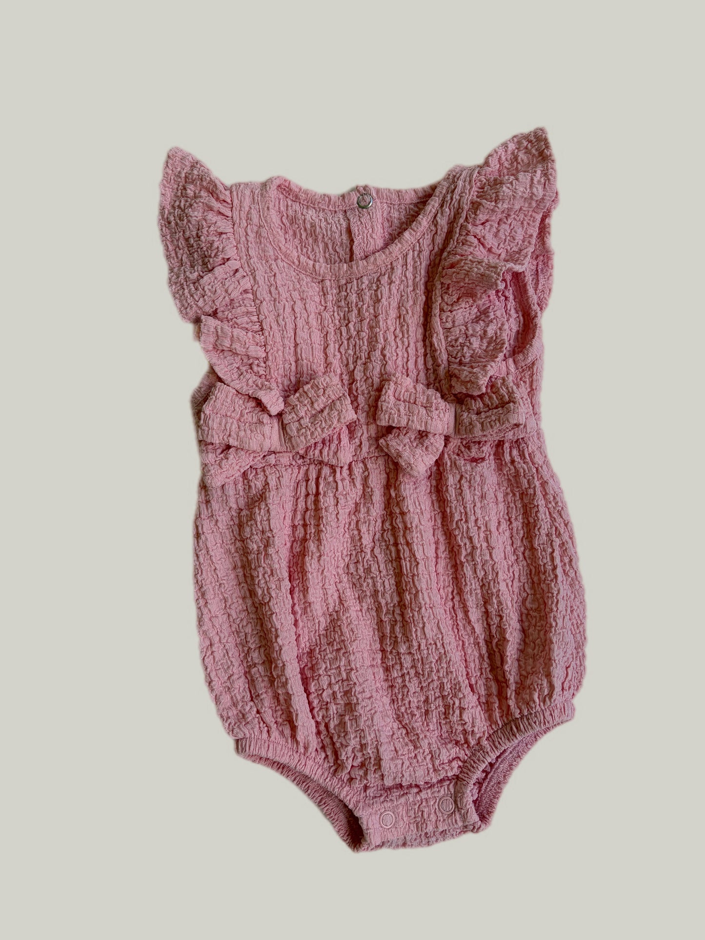 Like New Nutmeg Pink Romper