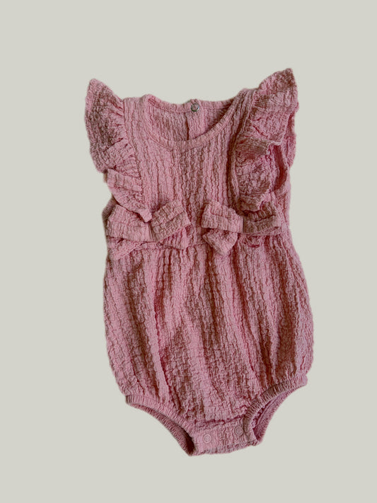 Like New Nutmeg Pink Romper