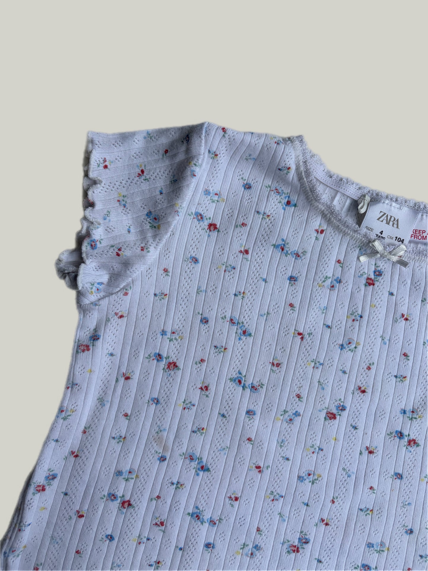 Very Good Condition Zara Cotton Pyjamas Set