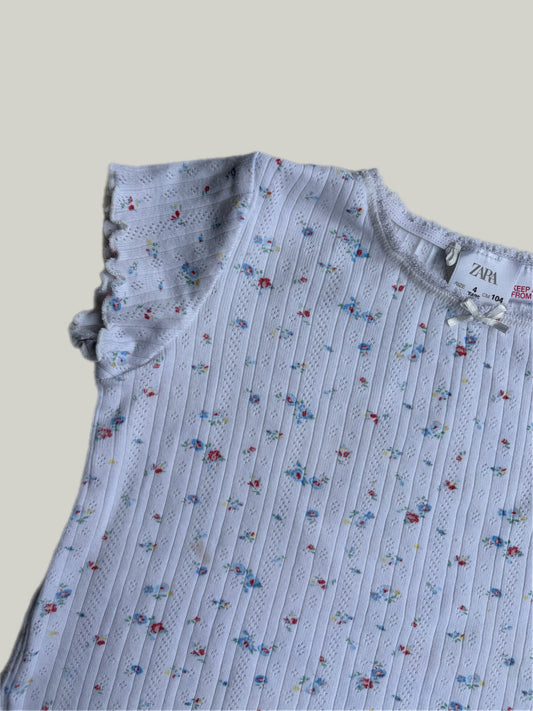 Very Good Condition Zara Cotton Pyjamas Set