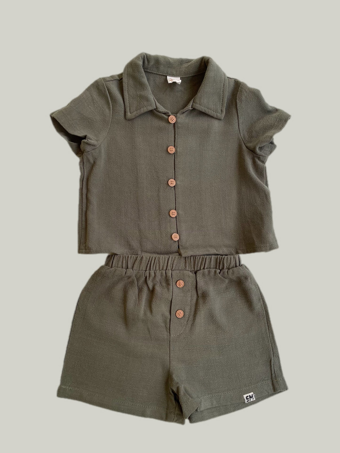 Like New Cozy Club Green Summer Set