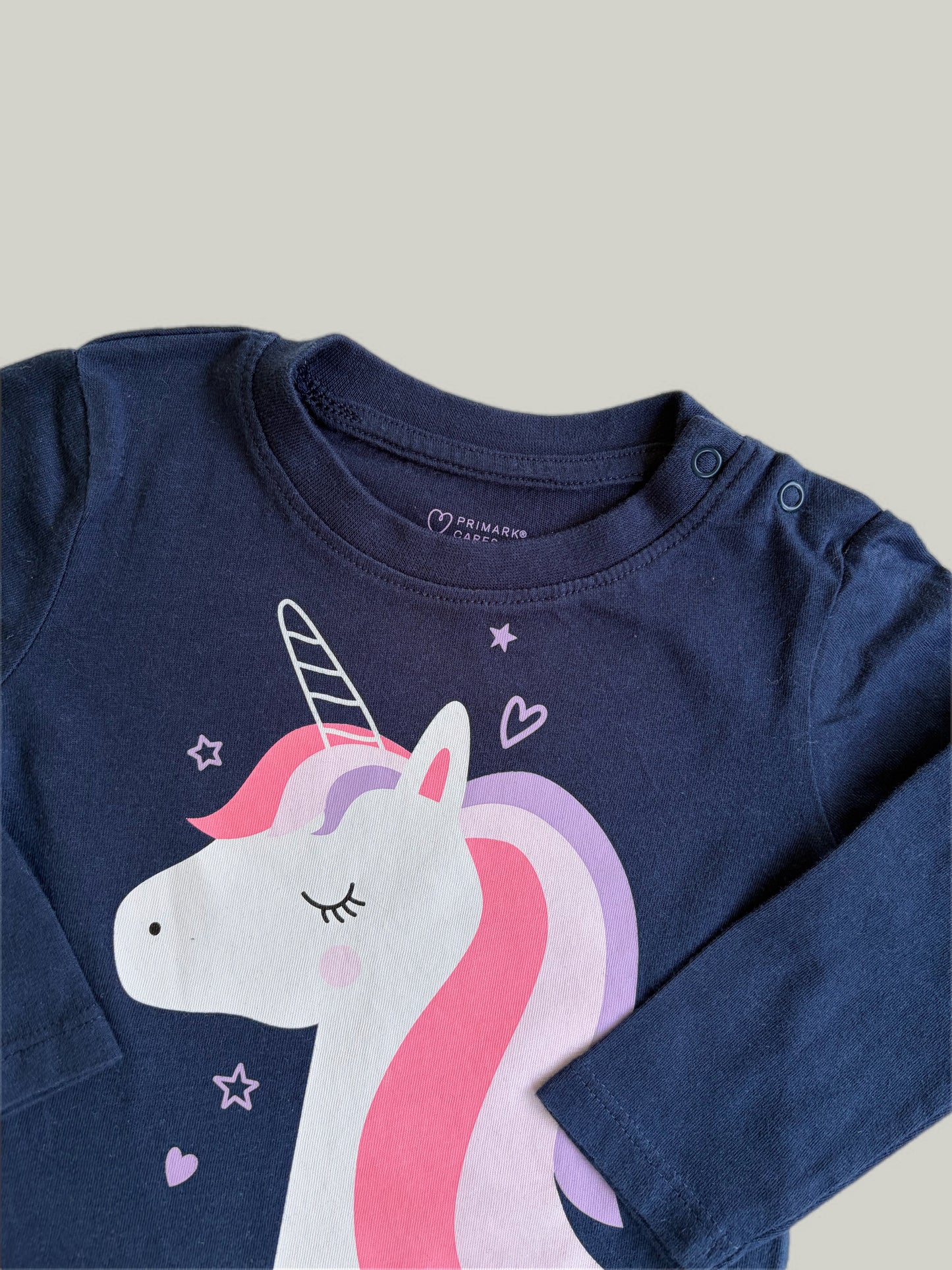 Like New Primark Cares Cotton Long Sleeve T-Shirt