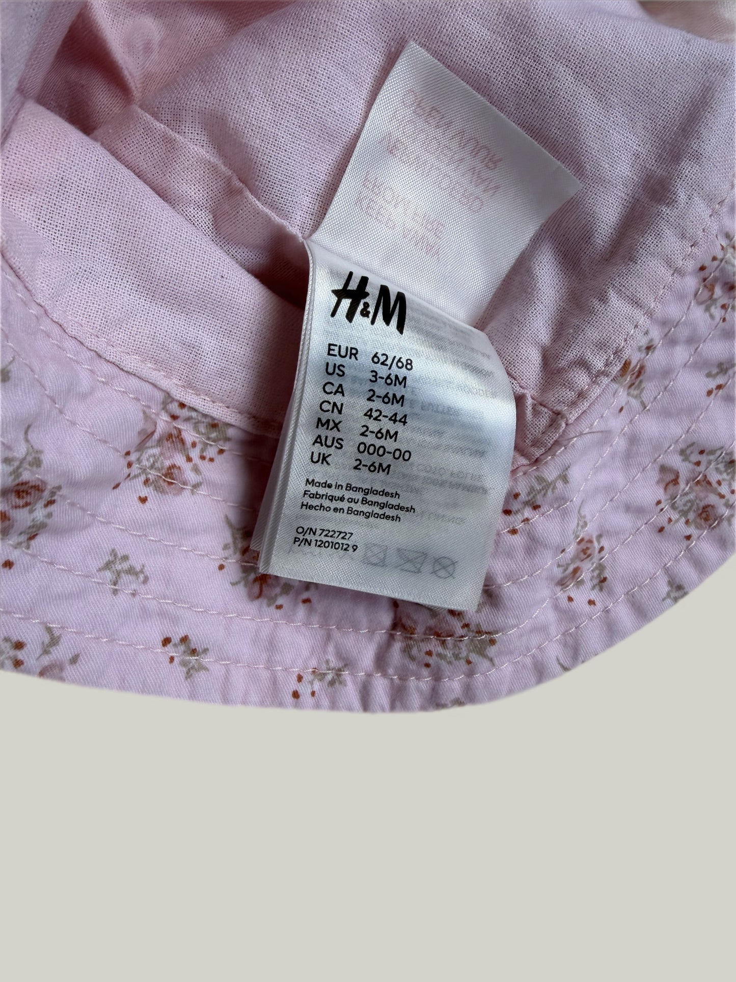Brand New H&M CottonFloral Hat