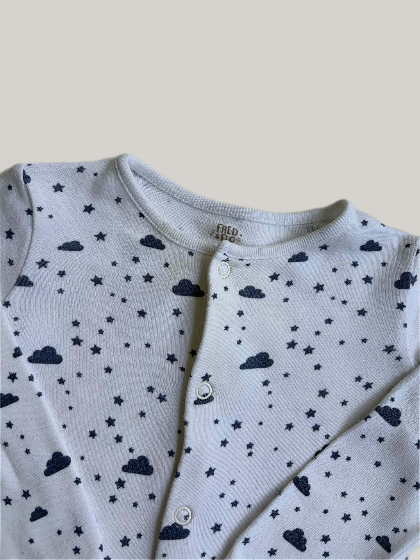 Good Condition Fred & Flo Cotton Onesie