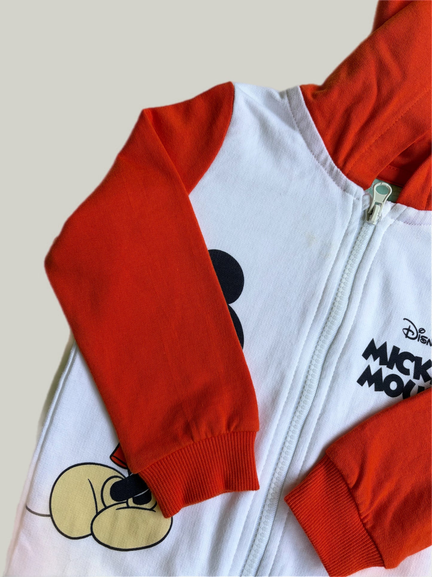 Like New Disney Baby Cotton Zip-Through Hoodie