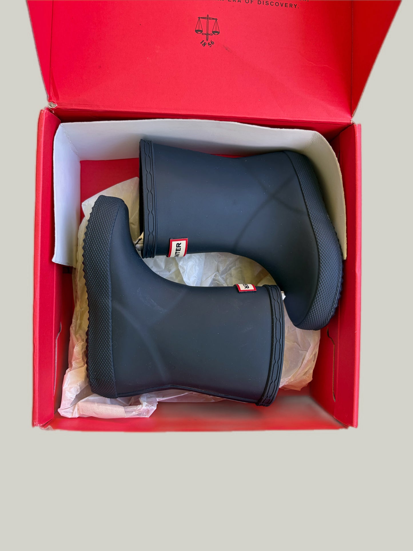 Brand New Hunters Blue Wellies Size 22EU 5UK
