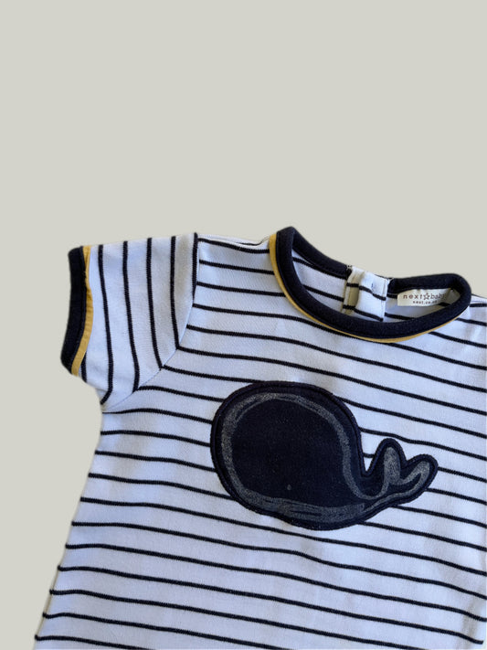 Good Condition Next Baby Cotton Romper
