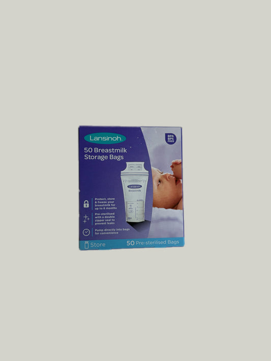 Brand New Lansinoh Breastmilk Storage bags 50 pieces