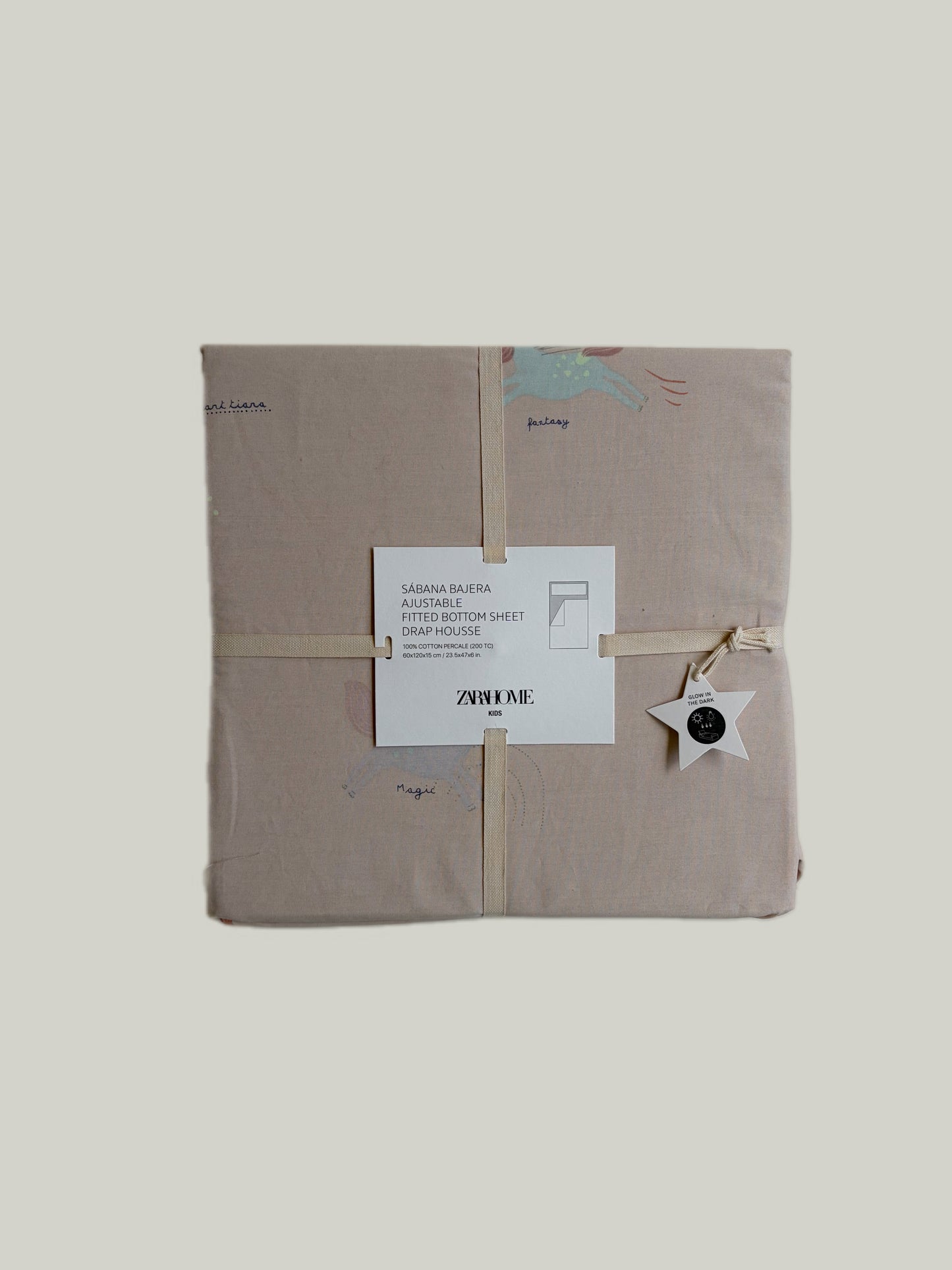 Brand New Zara Home Fitted Bed Sheet & Pillow Case
