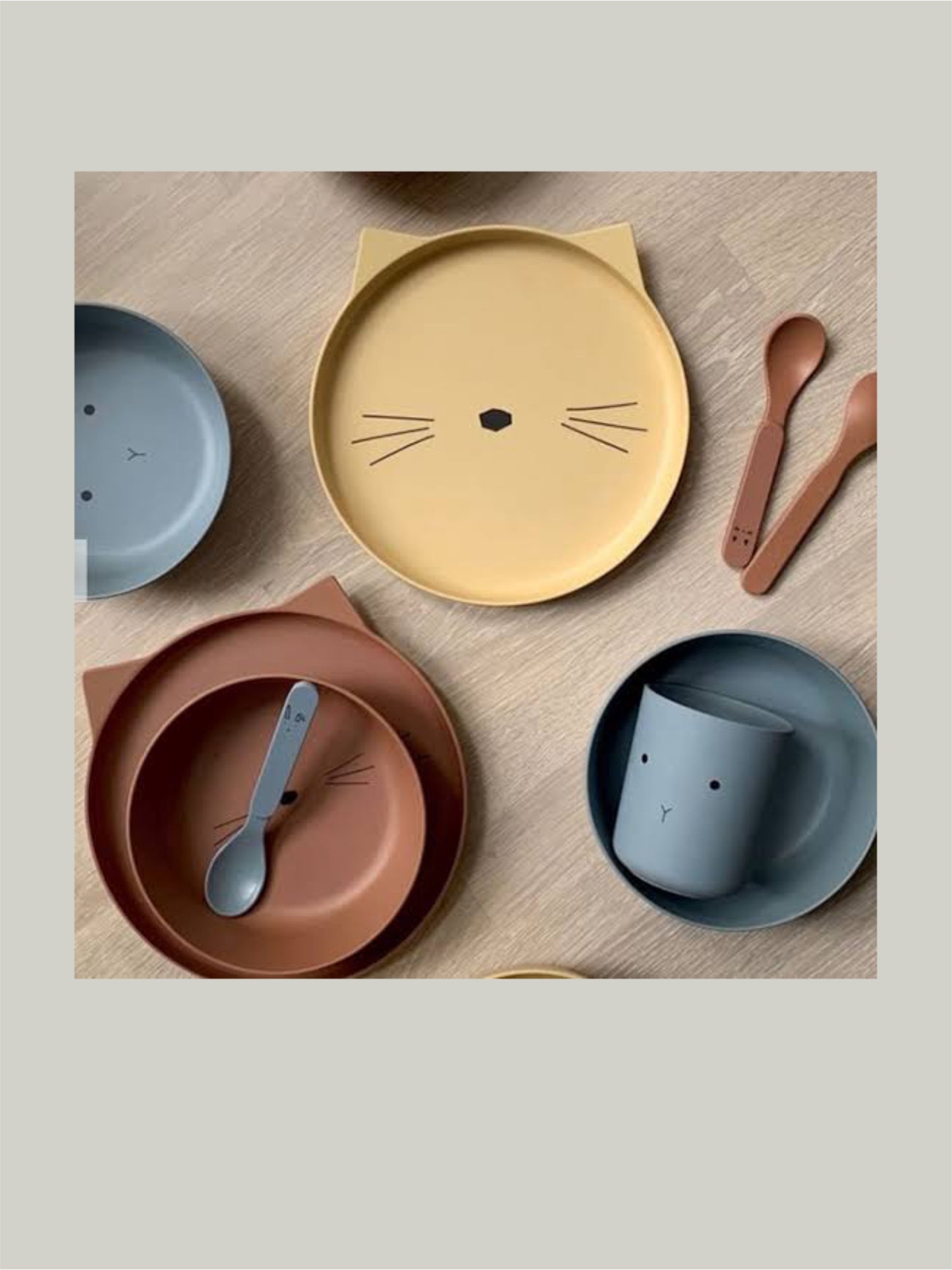 Brand New Liewood Bamboo Tableware Set