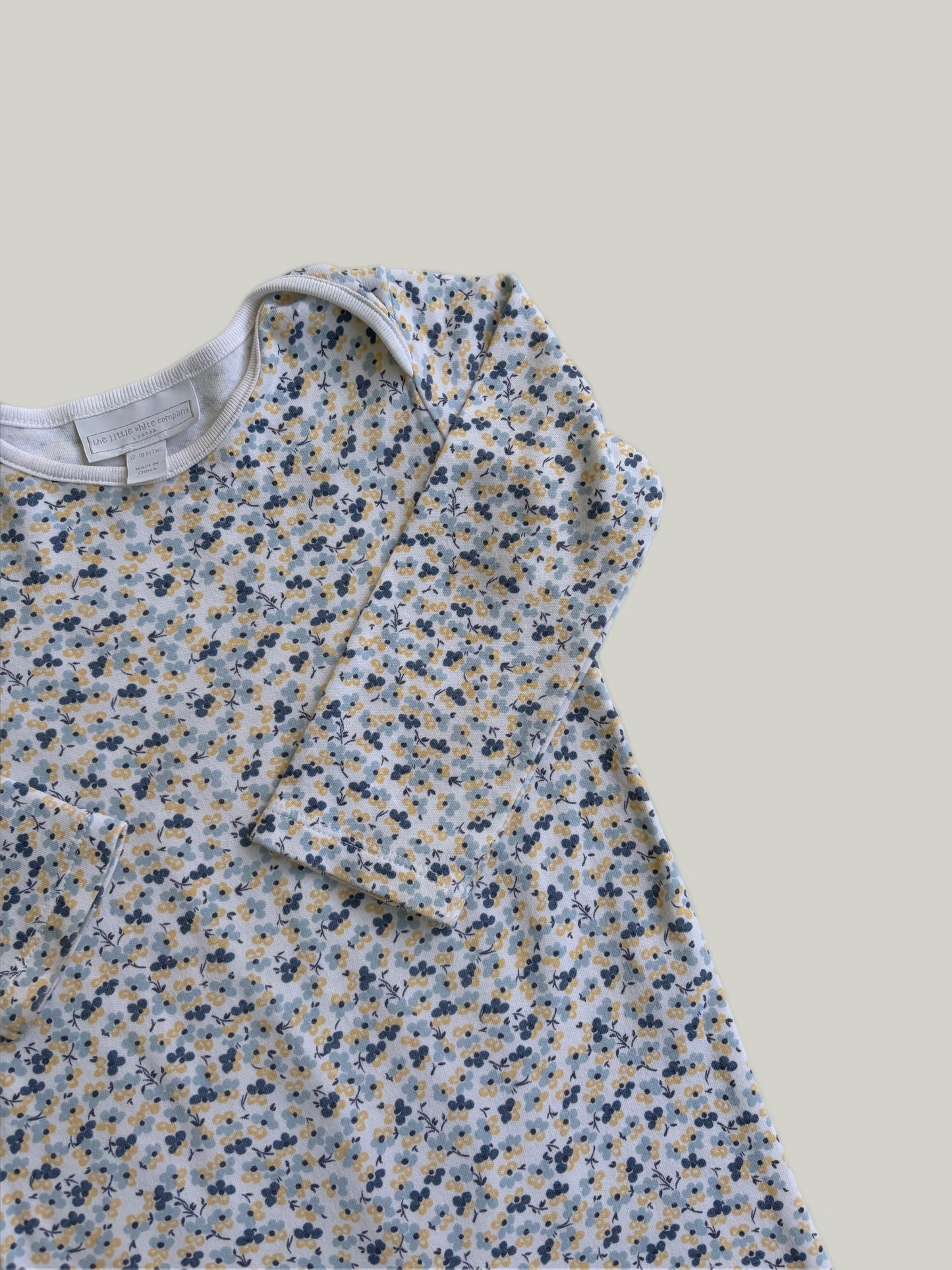Good Condition Little White Company London Onesie
