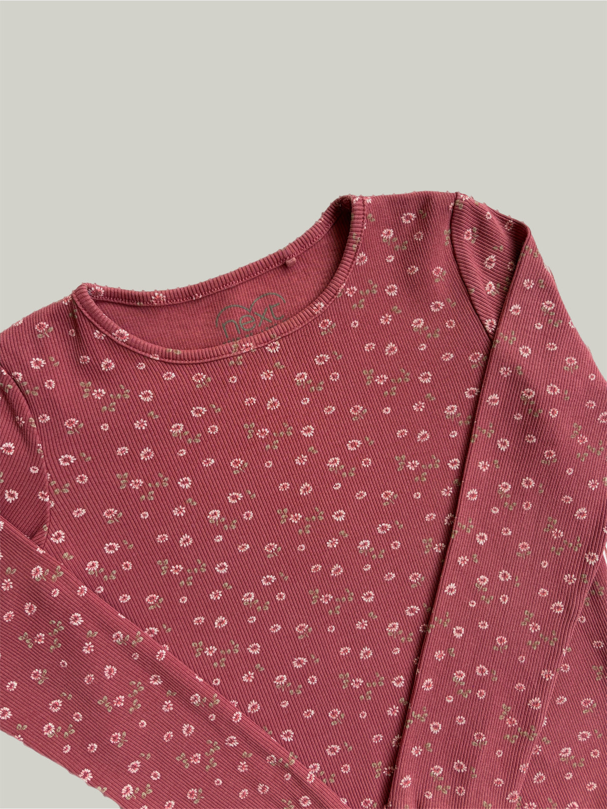Like New Next Long-Sleeve Cotton Top 4 to 5 Years