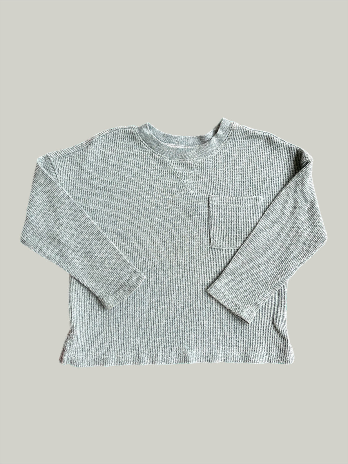 Like New Cat & Jack Green Long-Sleeve Top 2 Years