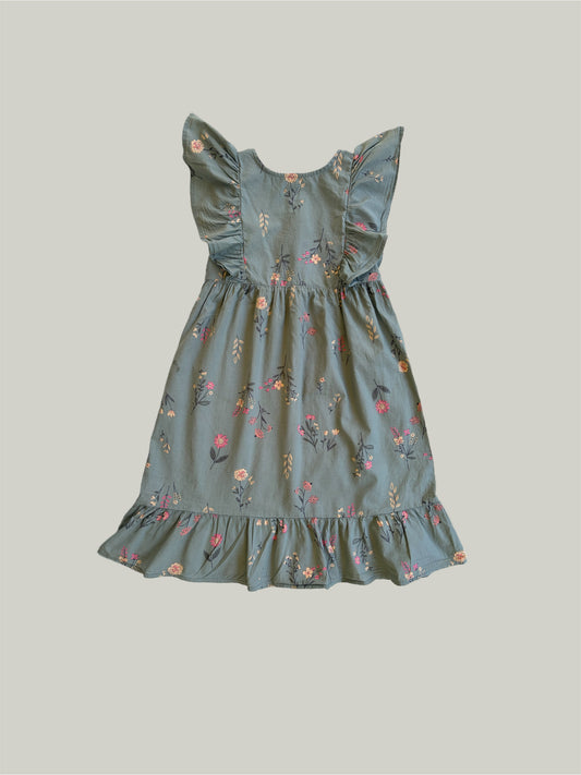 Like New Carter's Floral Dress 6 Years
