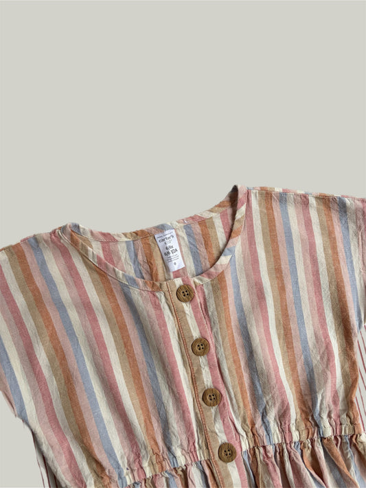 Excellent Condition Carter's Line & Cotton Dress 6 Years