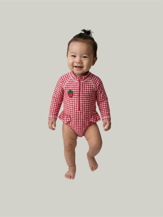 New With Tags TU Long Sleeve Swimsuit 6 to 9 Months