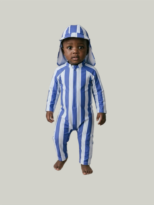 New With Tags George Swim Onesie With Hat 6 to 9 Months
