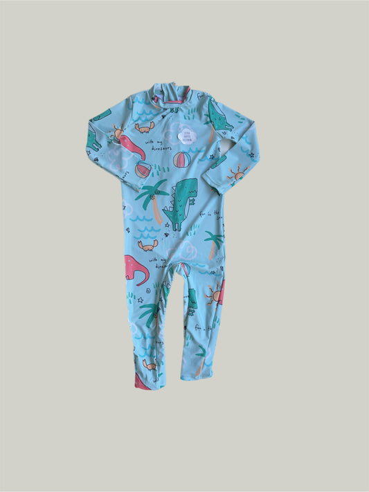 New With Tags George Swim Onesie + Hat 2 to 3 Years