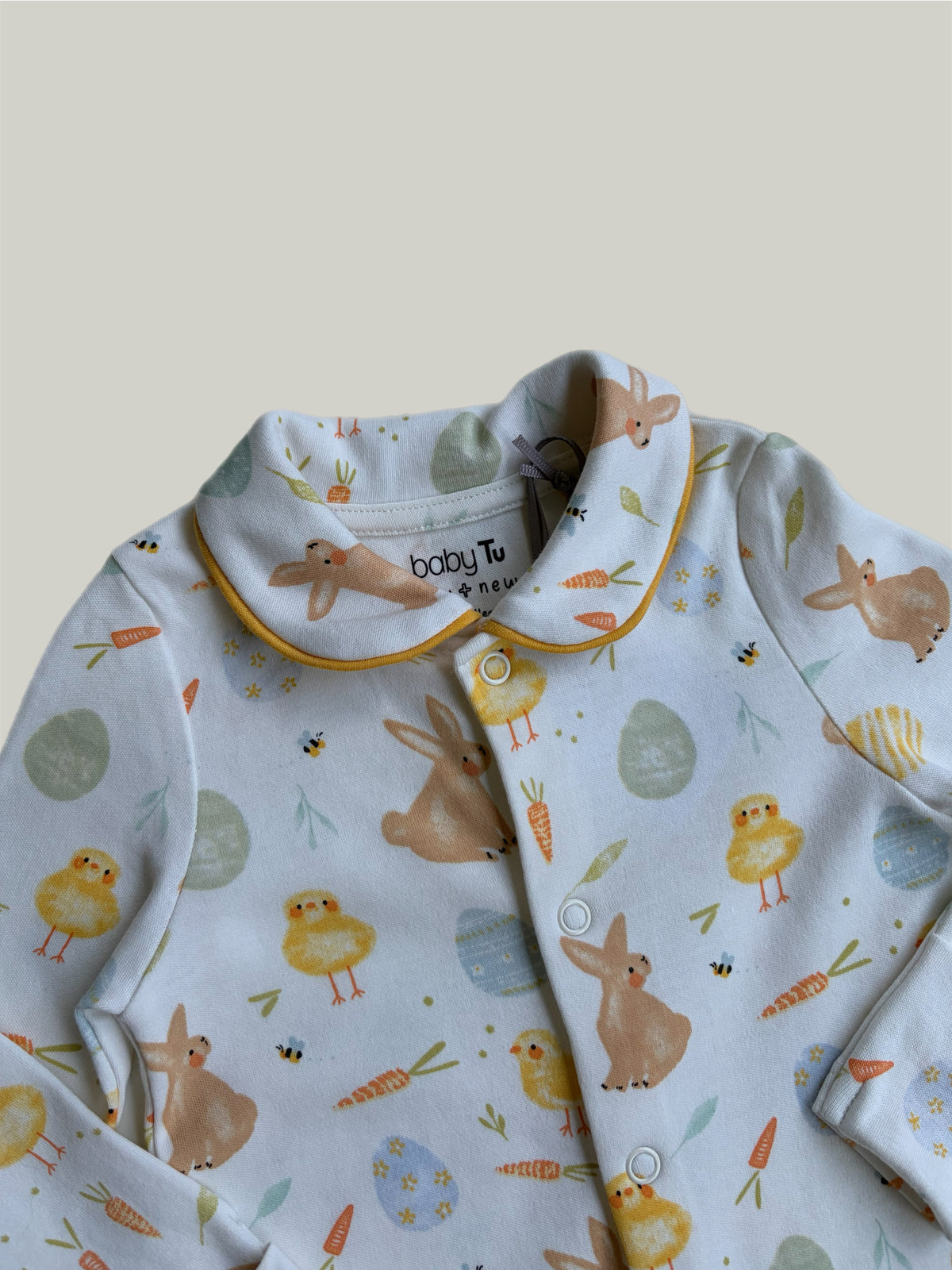 New With Tags Baby TU Cotton Babygrow 3 to 6 Months