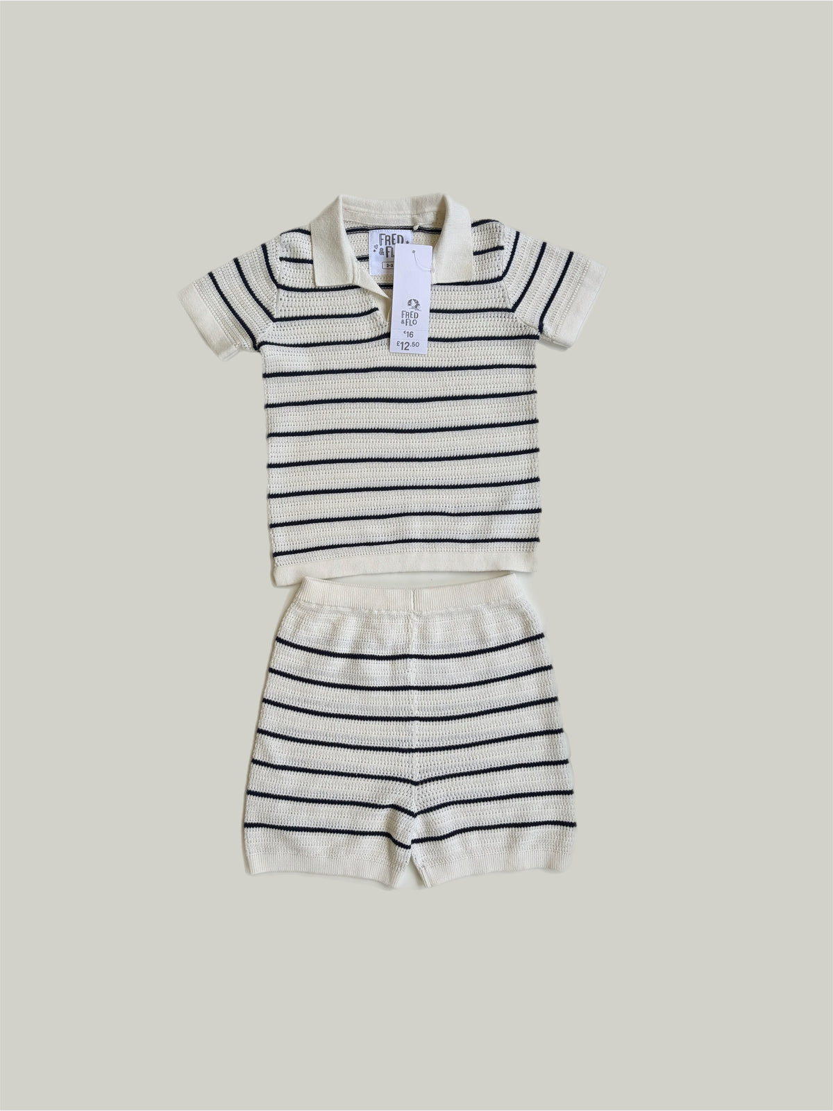 New With Tags Fred & Flo Cotton 2 Pieces Set 2 to 3 Years