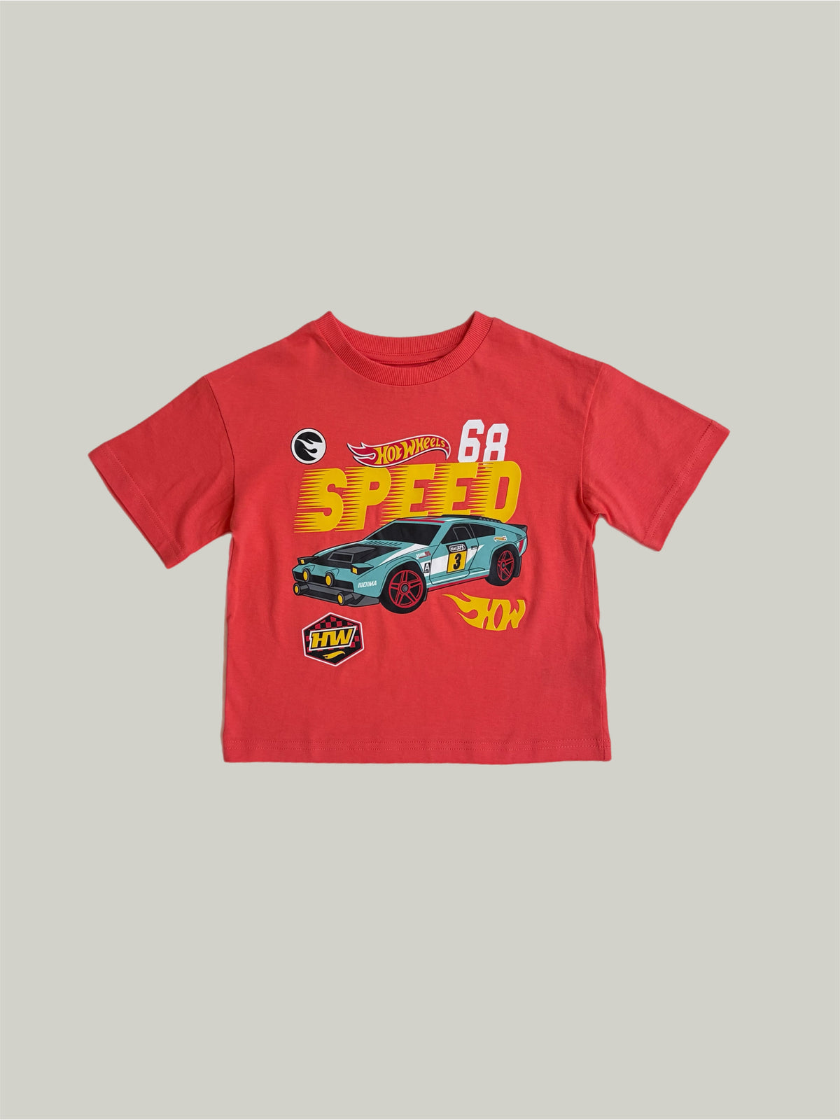 New Without Tags Hot Wheels Cotton Shirt 2 to 3 Years