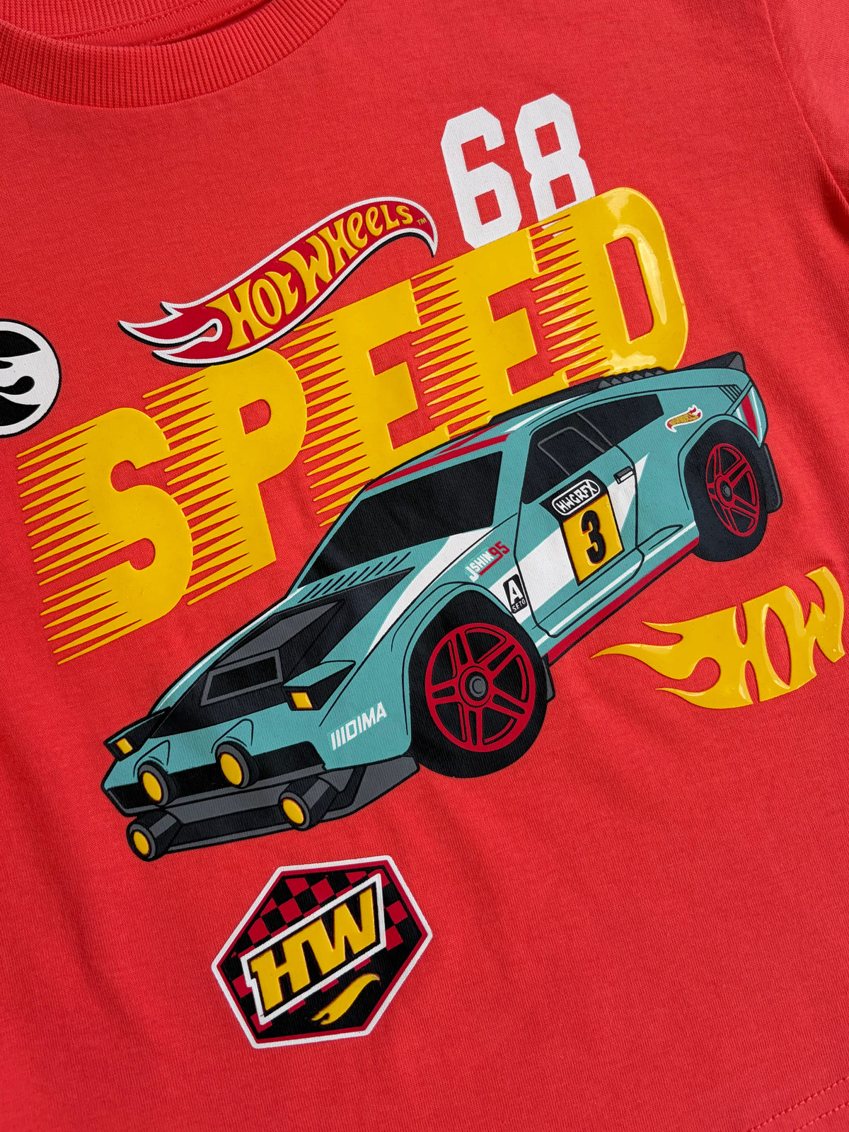 New Without Tags Hot Wheels Cotton Shirt 2 to 3 Years