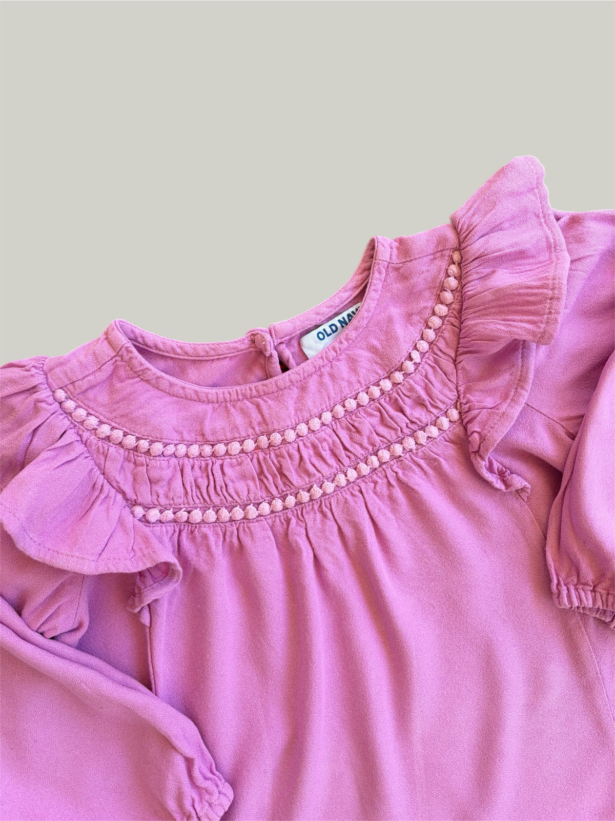 Like New Old Navy Long Sleeve Blouse 4 years