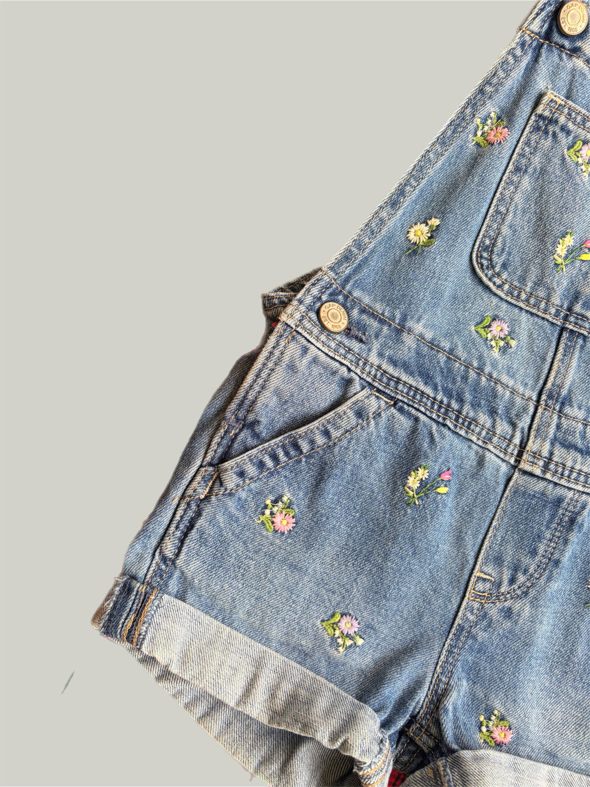 Like New Gap Denim Baby Cotton Dungarees 18 to 24 Months