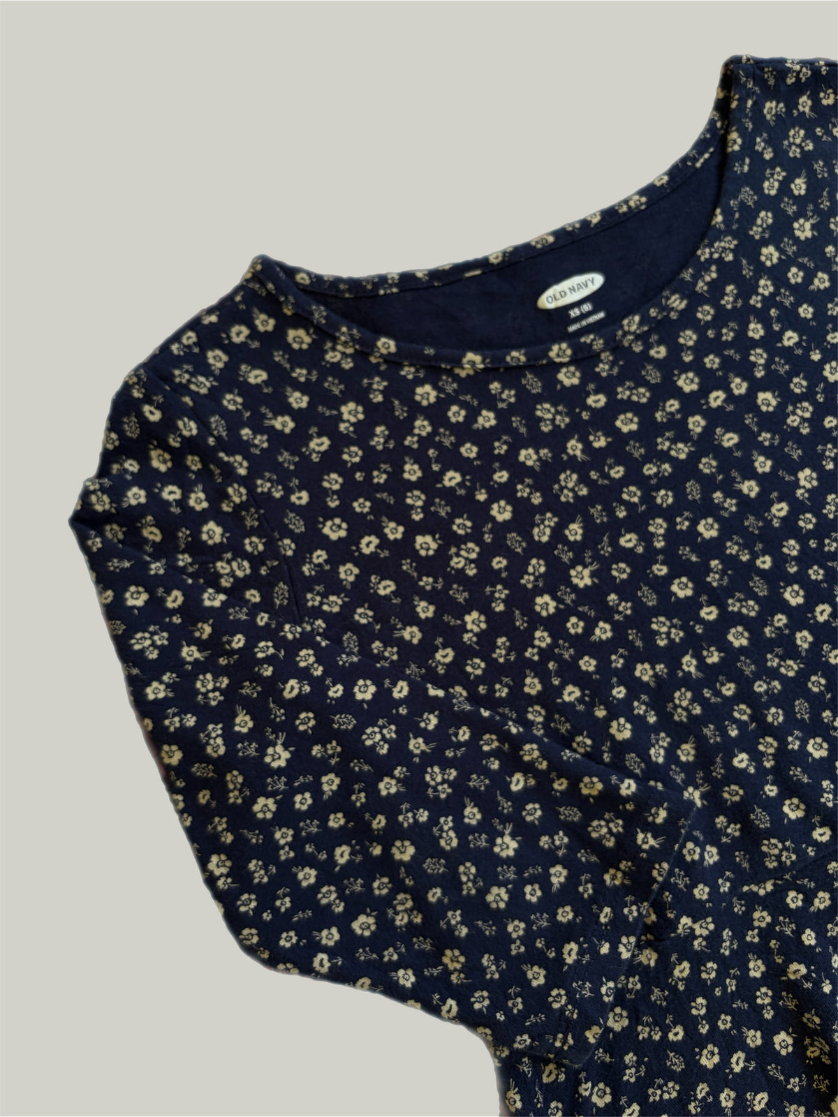 Like New Old Navy  Long-Sleeve Cotton Dress 5 Years