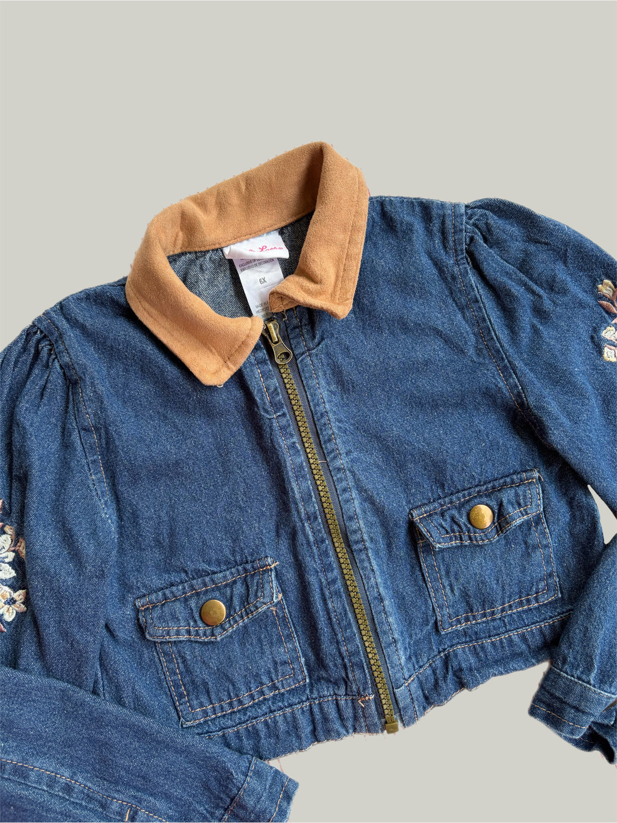 Like New Little Lass Cotton Jacket 6 Years