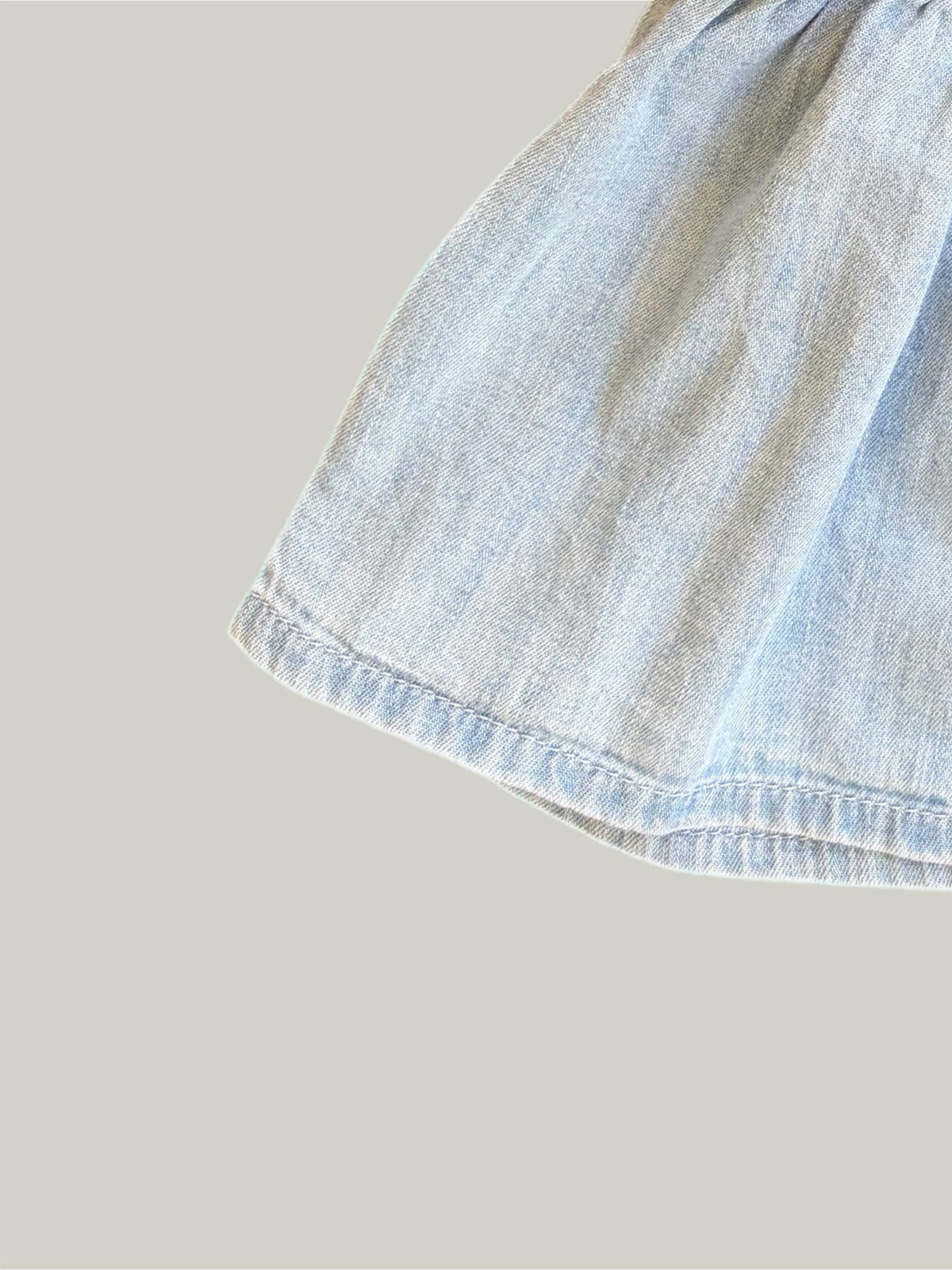 Like New Gap Baby Denim Cotton Top 0 to 3 Months
